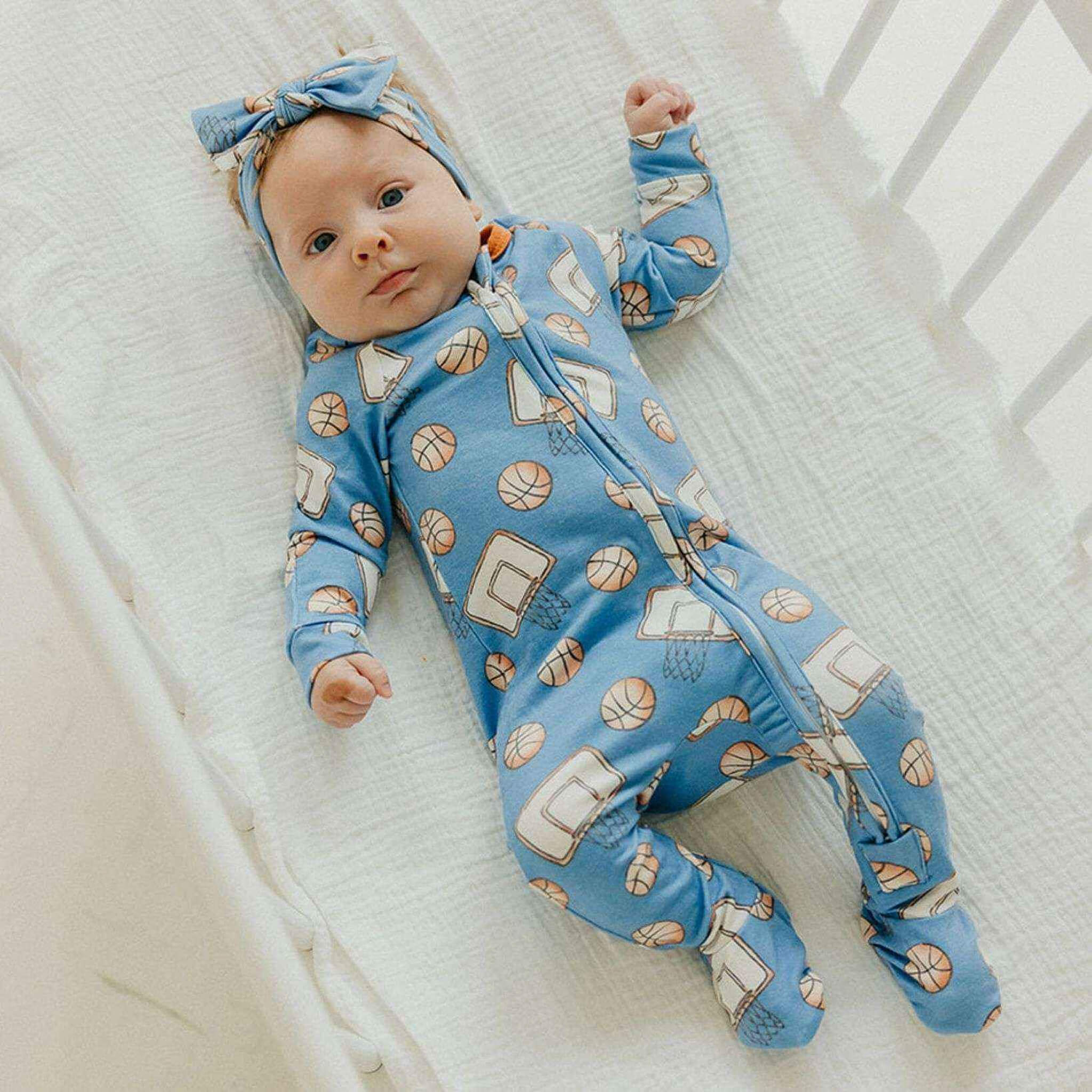 Zip-Up Footie Pajama - Dunk