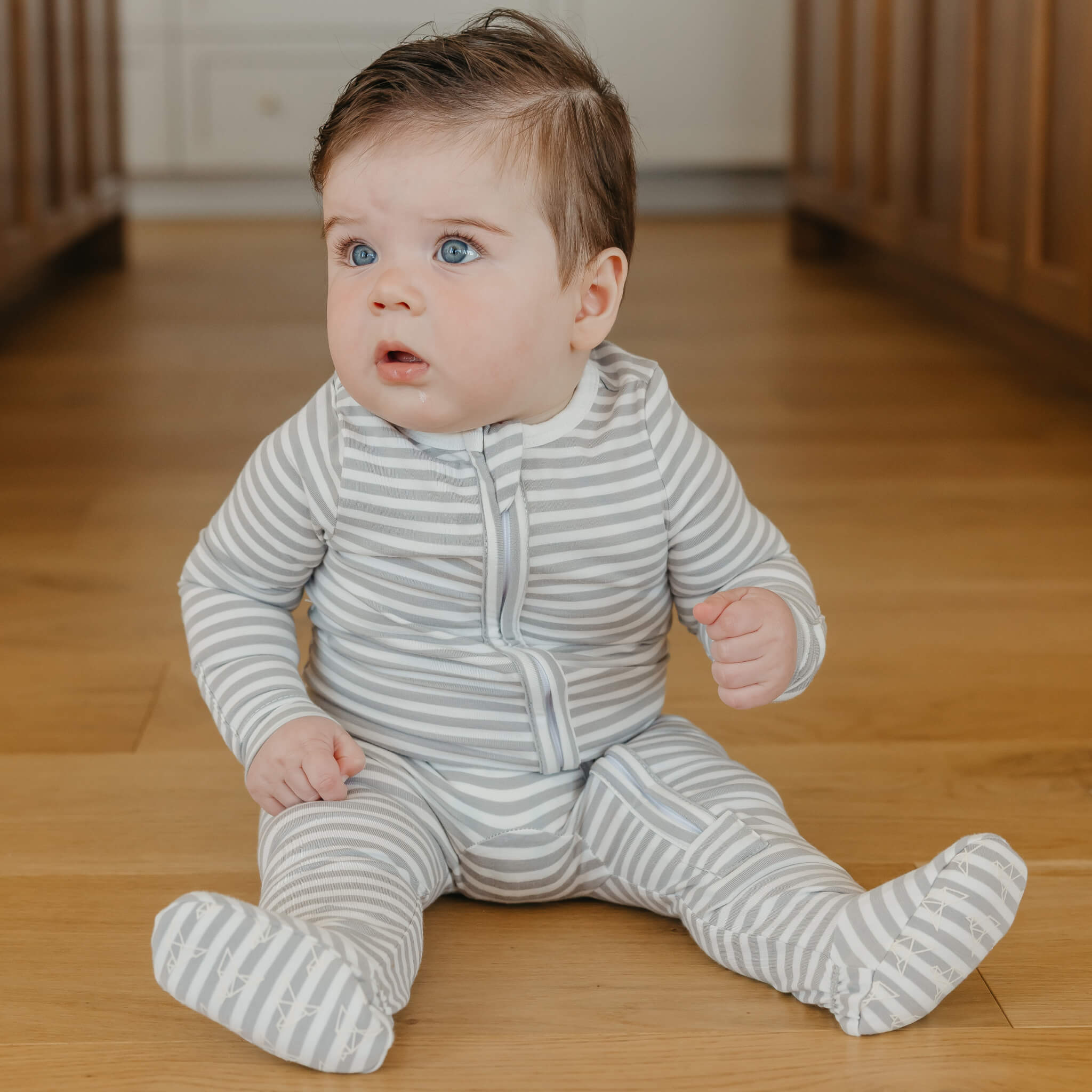 Zip-Up Footie Pajama - Everest