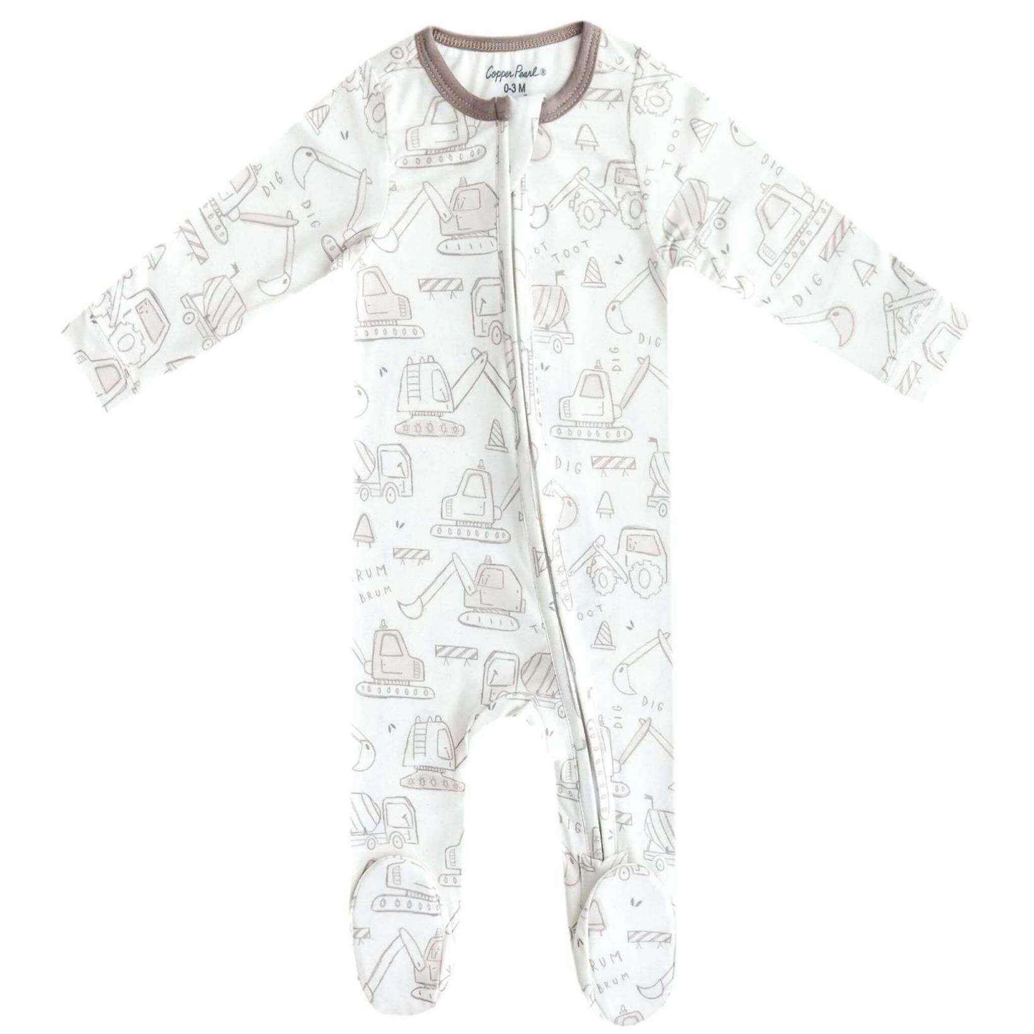 Zip-Up Footie Pajama - Gage