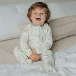 Zip-Up Footie Pajama - Haven