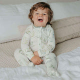 Zip-Up Footie Pajama - Haven