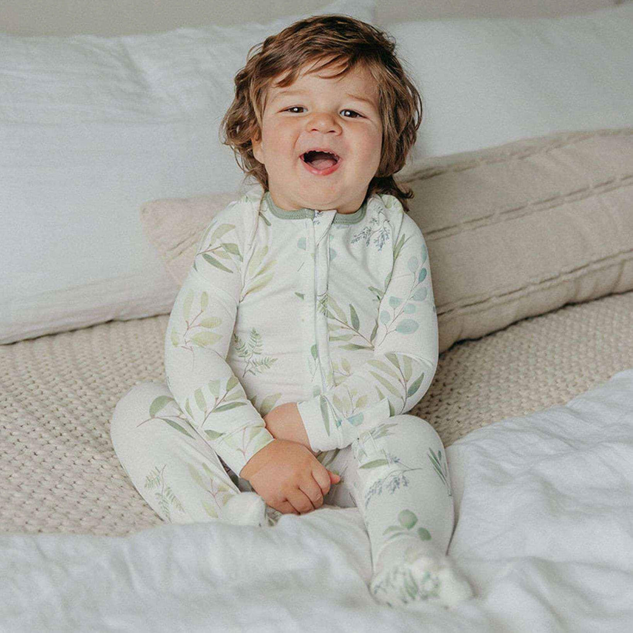 Zip-Up Footie Pajama - Haven