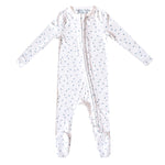 Zip-Up Footie Pajama - Haze