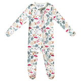 Zip-Up Footie Pajama - Ivy