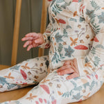 Zip-Up Footie Pajama - Ivy