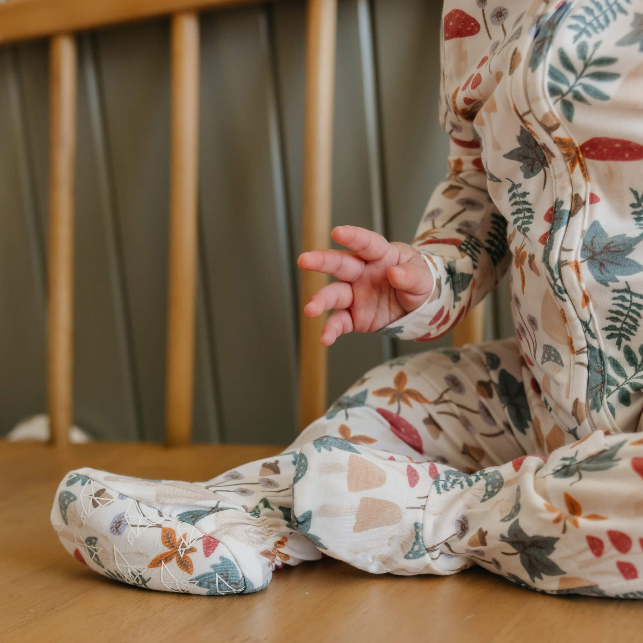 Zip-Up Footie Pajama - Ivy