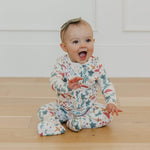 Zip-Up Footie Pajama - Ivy