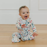 Zip-Up Footie Pajama - Ivy