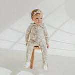 Zip-Up Footie Pajama - Jurassic Park Fossils