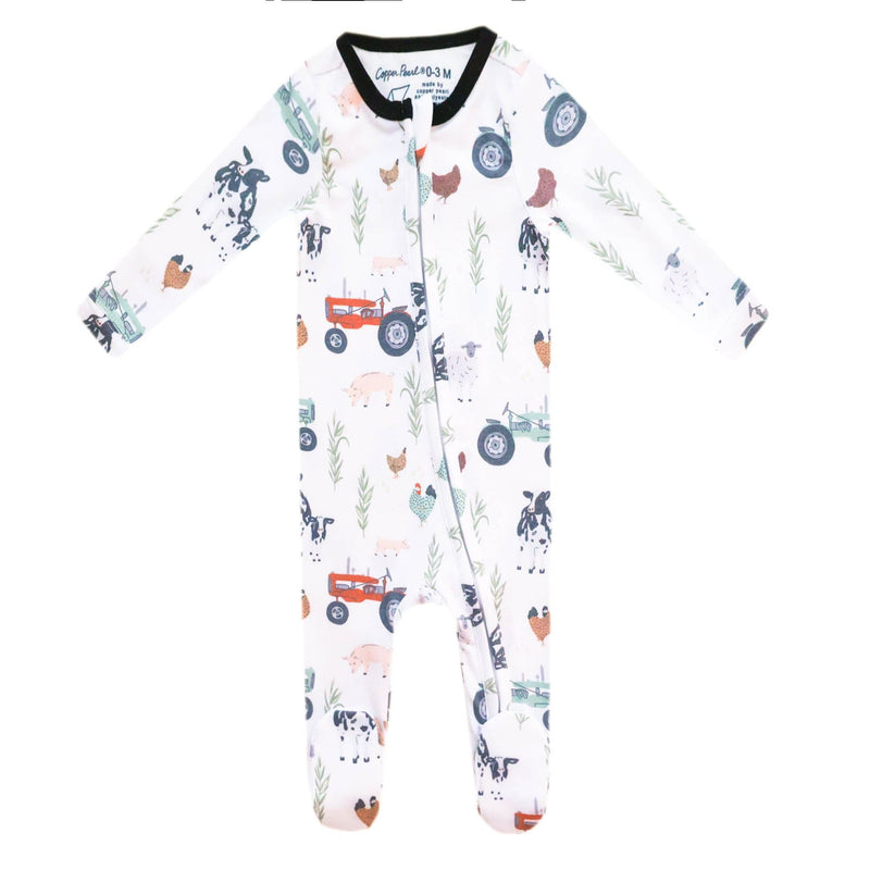 Zip-Up Footie Pajama - Jo