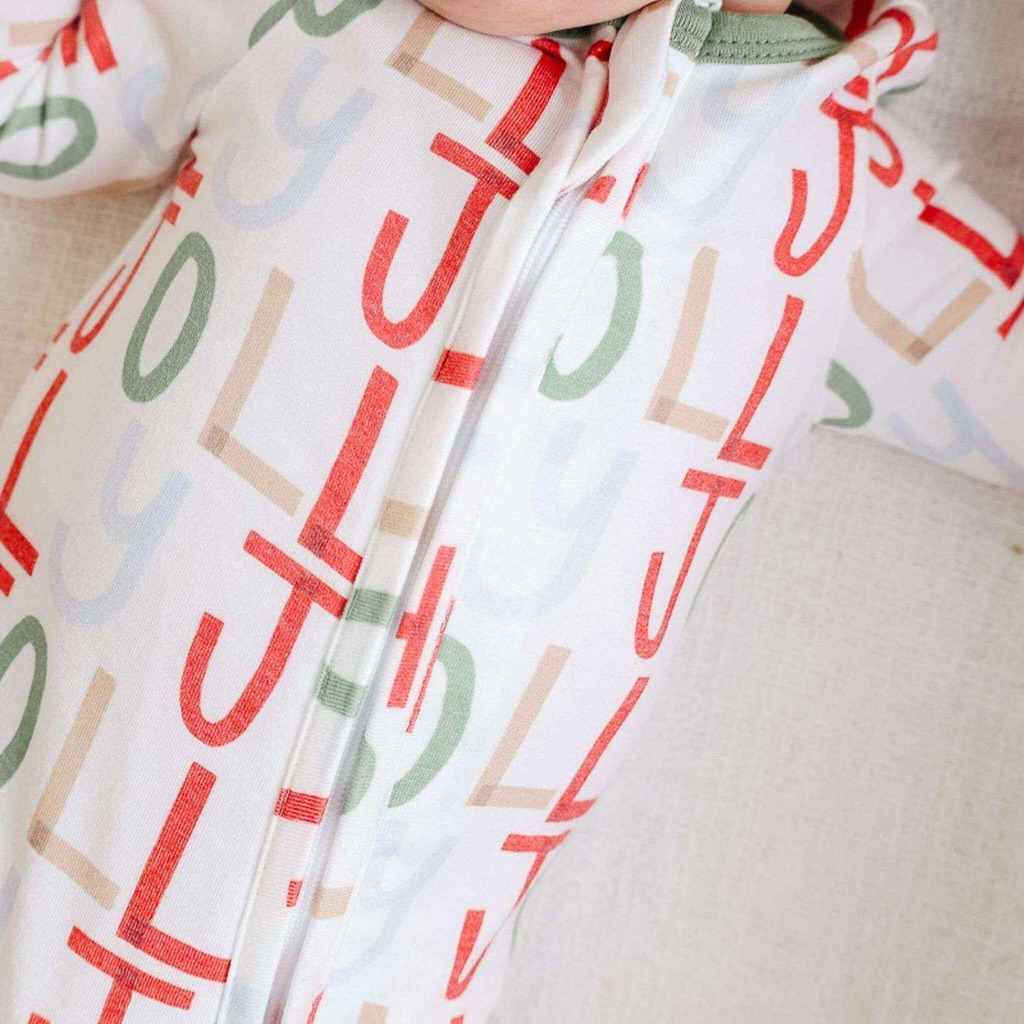 Zip-Up Footie Pajama - Jolly