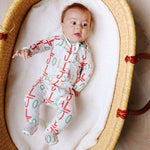 Zip-Up Footie Pajama - Jolly