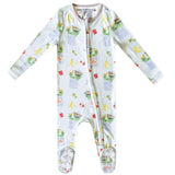 Zip-Up Footie Pajama - Oscar the Grouch