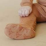 Zip-Up Footie Pajama - Pecan