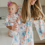 Zip Up Footie Pajama Set - Bloom