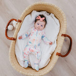 Zip Up Footie Pajama Set - Bloom