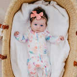 Zip Up Footie Pajama Set - Bloom