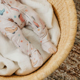 Zip Up Footie Pajama Set - Cheyenne