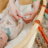 Zip Up Footie Pajama Set - Cheyenne