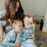 Zip Up Footie Pajama - Della