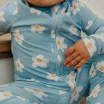 Zip Up Footie Pajama - Della