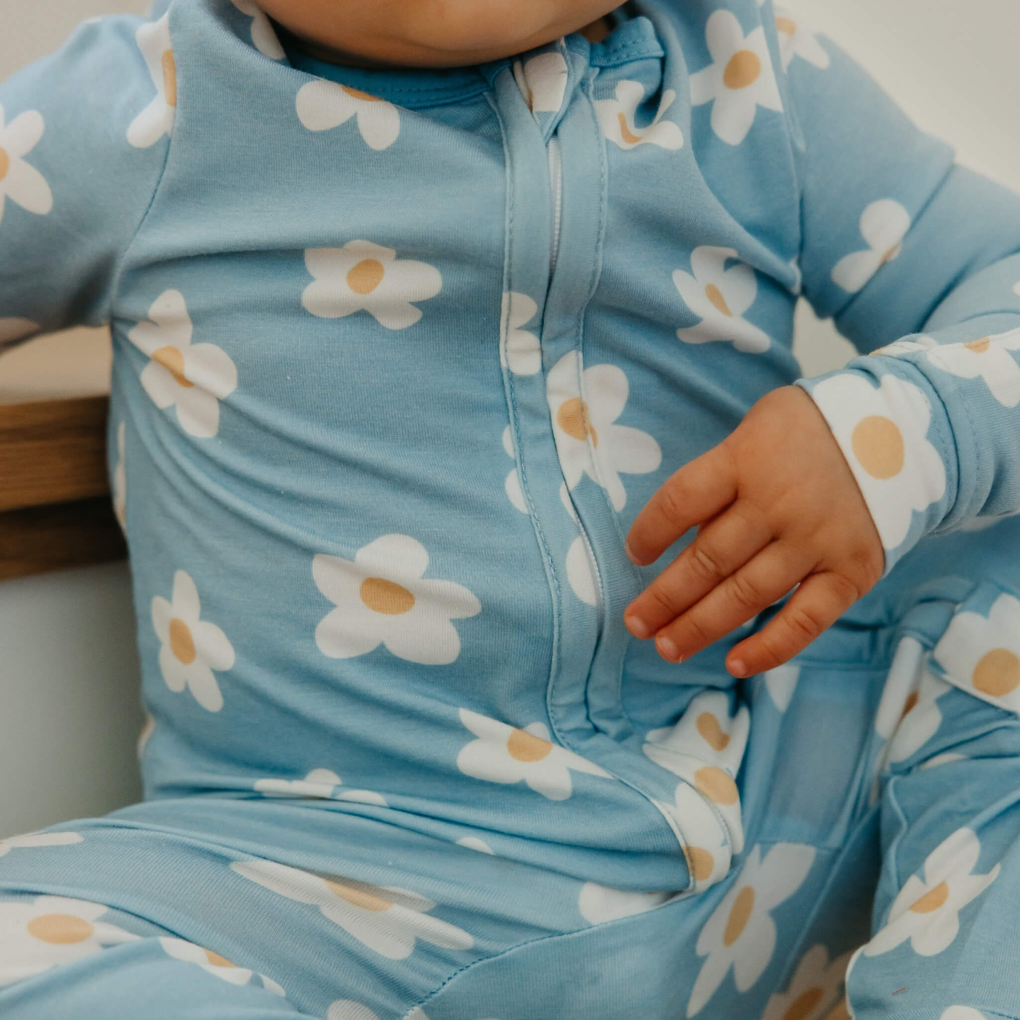 Zip Up Footie Pajama - Della