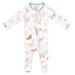 Zip Up Footie Pajama Set - Luna