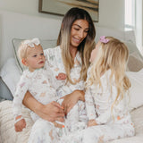 Zip Up Footie Pajama Set - Luna