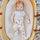 Zip Up Footie Pajama Set - Luna