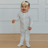 Zip Up Footie Pajama Set - Mabel