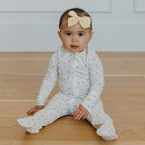 Zip Up Footie Pajama Set - Mabel