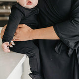 Zip Up Footie Pajama Set - Midnight