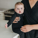 Zip Up Footie Pajama Set - Midnight