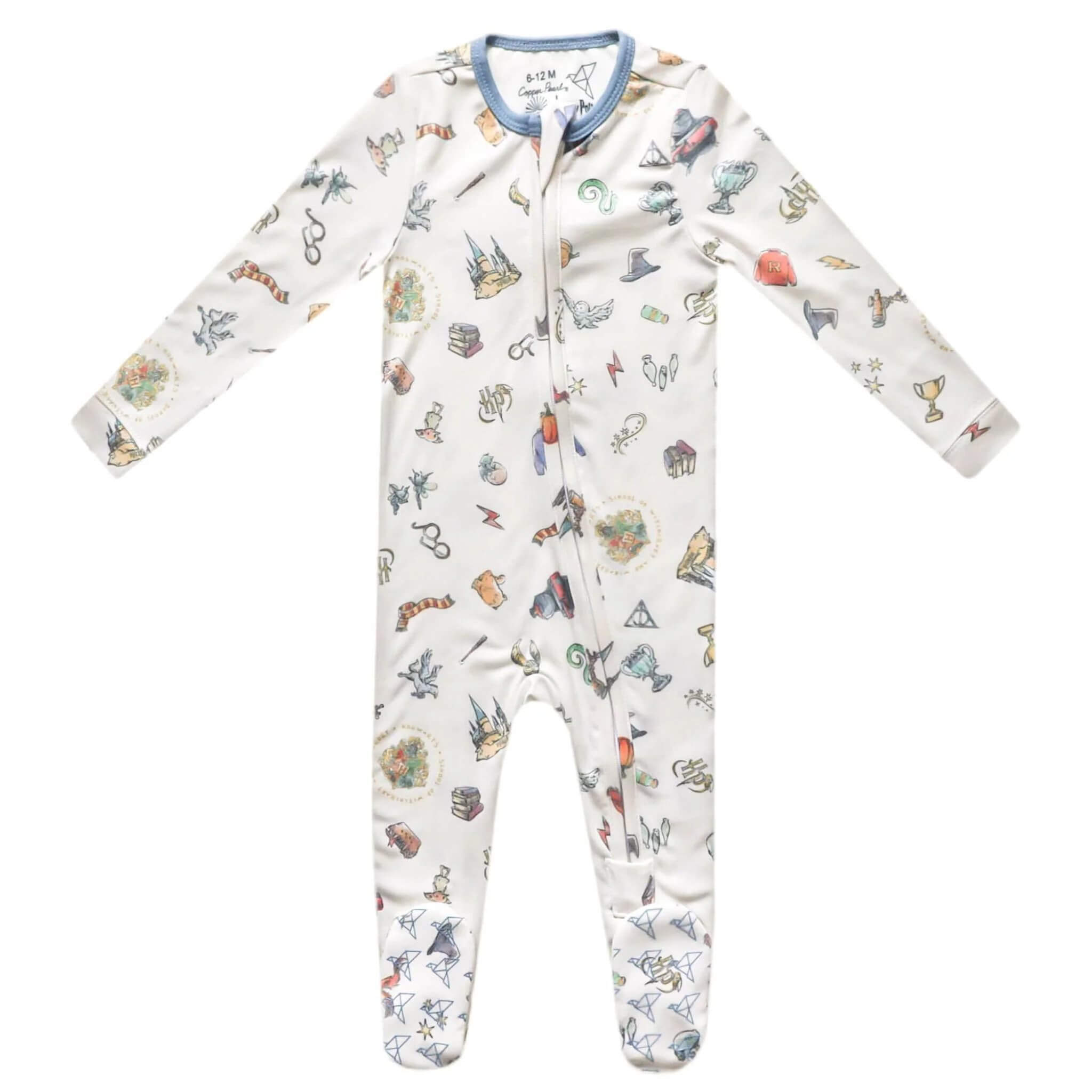 Zip Up Footie Pajama Set - Wizarding World
