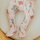 Zip Up Footie Pajama Set - Wonder Woman