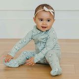 Zip-Up Footie Pajama - Wade