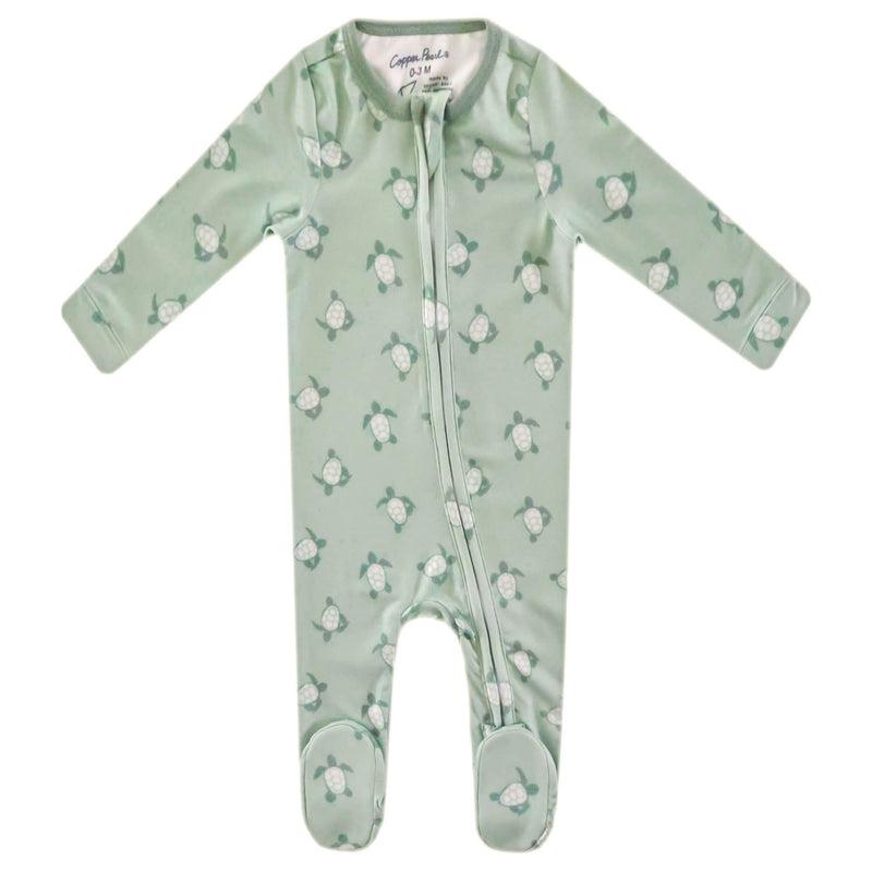 Zip-Up Footie Pajama - Wade