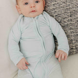 Zip-Up Footie Pajama - Air