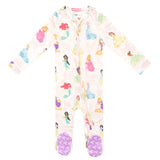 Convertible Zip-Up Footie - Disney Princess
