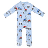 Bamboo Zip-Up Footie Pajama - Easton