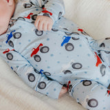 Bamboo Zip-Up Footie Pajama - Easton