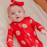 Bamboo Zip-Up Footie Pajama - Jessa