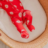 Bamboo Zip-Up Footie Pajama - Jessa