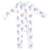 Bamboo Zip-Up Footie Pajama - Louise