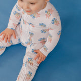 Bamboo Zip-Up Footie Pajama - Louise
