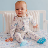 Zip-Up Footie Pajama - Monsters, Inc. Friends