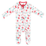 Zip-Up Footie Pajama - Noel