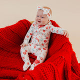 Zip-Up Footie Pajama - Noel