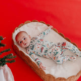 Zip-Up Footie Pajama - Snowy Slopes