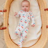 Bamboo Zip-Up Footie Pajama - Talia